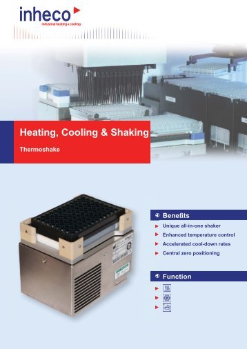 Heater-Cooler-Shaker - Inheco