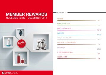 MEMBER REWARDS - CIMB Islamic