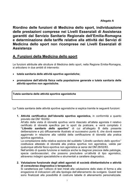 Delibera Giunta Regionale 775/2004 - Azienda USL di Reggio Emilia