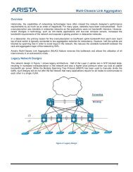 Multi-Chassis Link Aggregation