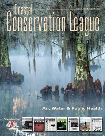 Air, Water & Public Health Years ng - Coastal Conservation League