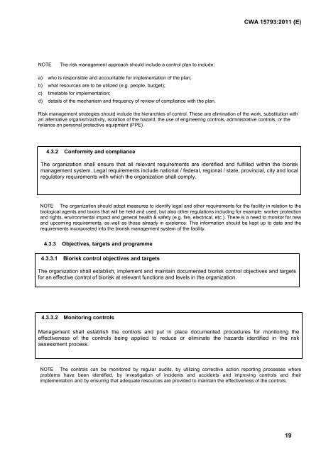 CEN WORKSHOP AGREEMENT CWA 15793