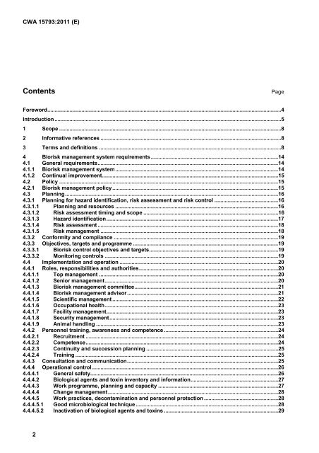 CEN WORKSHOP AGREEMENT CWA 15793