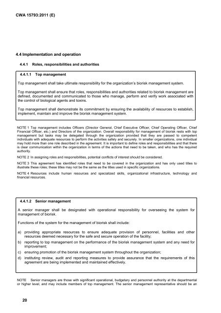 CEN WORKSHOP AGREEMENT CWA 15793