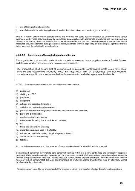 CEN WORKSHOP AGREEMENT CWA 15793