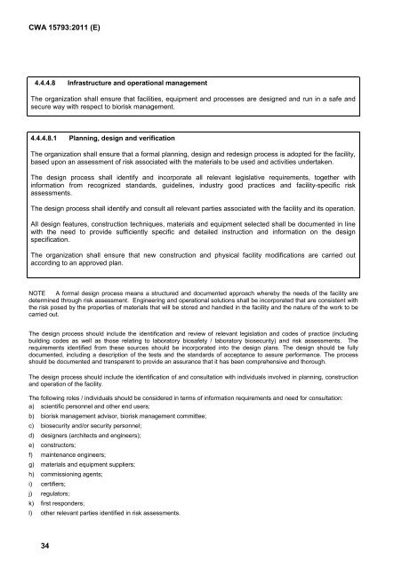 CEN WORKSHOP AGREEMENT CWA 15793