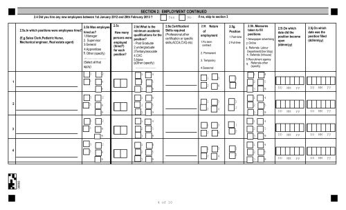 skills demand survey march 2013 - Antigua and Barbuda