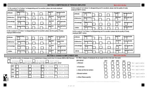 skills demand survey march 2013 - Antigua and Barbuda