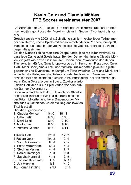 Heft 67 Ausgabe Januar 2008 - Termine