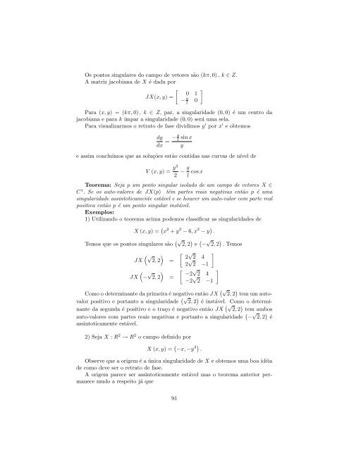 Curso de EquaÃ§Ãµes Diferenciais OrdinÃ¡rias - Unesp