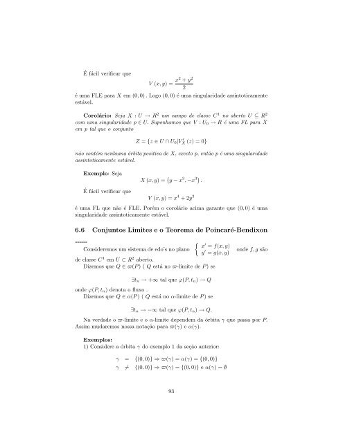 Curso de EquaÃ§Ãµes Diferenciais OrdinÃ¡rias - Unesp