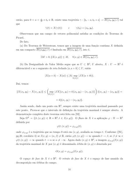 Campos de Vetores Polinomiais Planares: Análise ... - Unesp