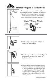 NiteIzeÃ¢Â„Â¢ Figure 9 Instructions - Kelty