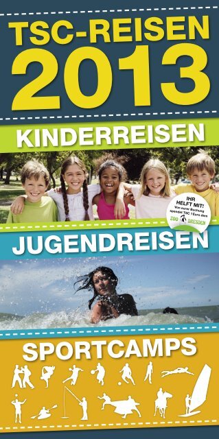 Kinder- und Jugendreisen-Flyer