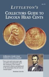 LC-1605 Lincoln Cent Booklet:LC-1605 - Littleton Coin Company
