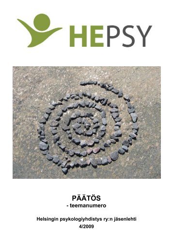 PÃÃTÃS - Helsingin psykologiyhdistys
