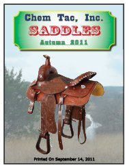Saddles - Chem Tac, Inc.