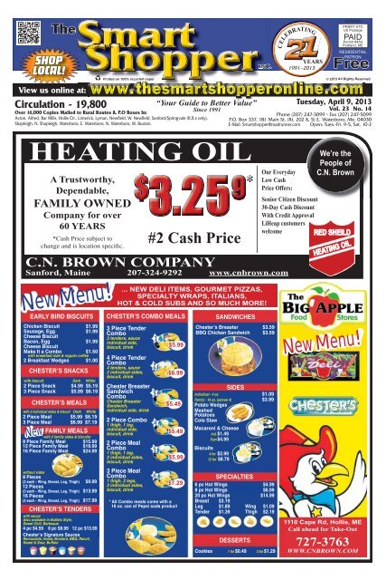 HEATING OIL - The Smart Shopper