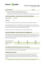 Tarifs membres Izeo - Intrum Justitia