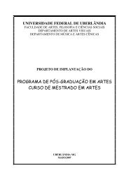 Projeto de CriaÃƒÂ§ÃƒÂ£o do Programa de PÃƒÂ³s-GraduaÃƒÂ§ÃƒÂ£o em Artes