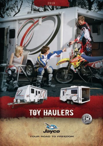built for boys who love their toys - White Heather Caravans