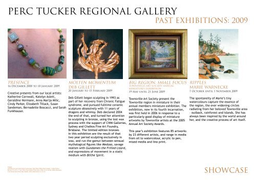 perc tucker regional gallery - Townsville City Council - Queensland ...