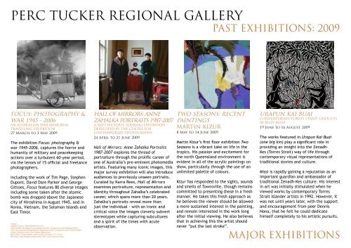 perc tucker regional gallery - Townsville City Council - Queensland ...