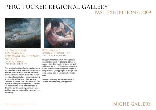 perc tucker regional gallery - Townsville City Council - Queensland ...