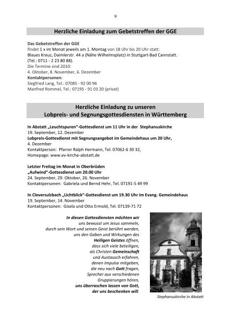 Download - Nr. 49 - September 2010 als PDF-Datei - Geistliche ...