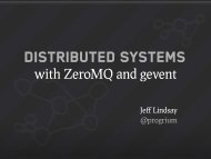 with ZeroMQ and gevent - GitHub