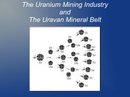 The Uranium Mining Industry and The Uravan ... - Uranium Watch