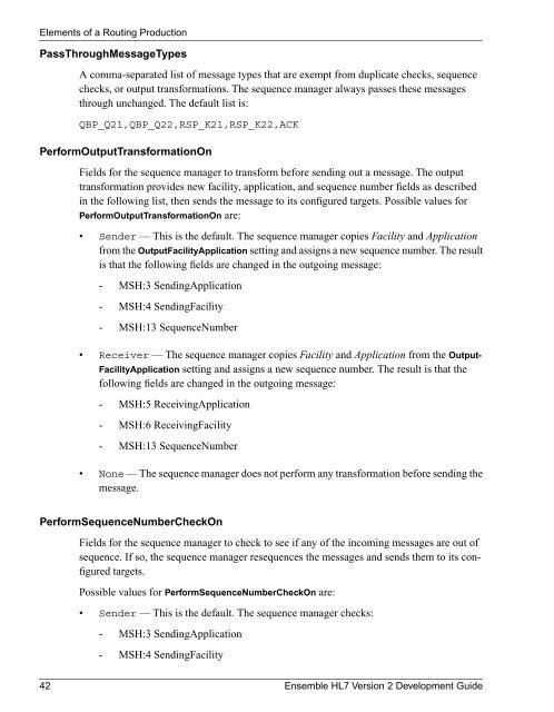 Ensemble HL7 Version 2 Development Guide - InterSystems ...