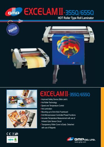 HOT Roller Type Roll Laminator