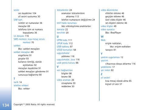 Nokia N70 cihazınız - File Delivery Service - Nokia