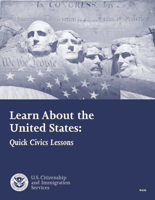 Learn About the United States: Quick Civics Lessons