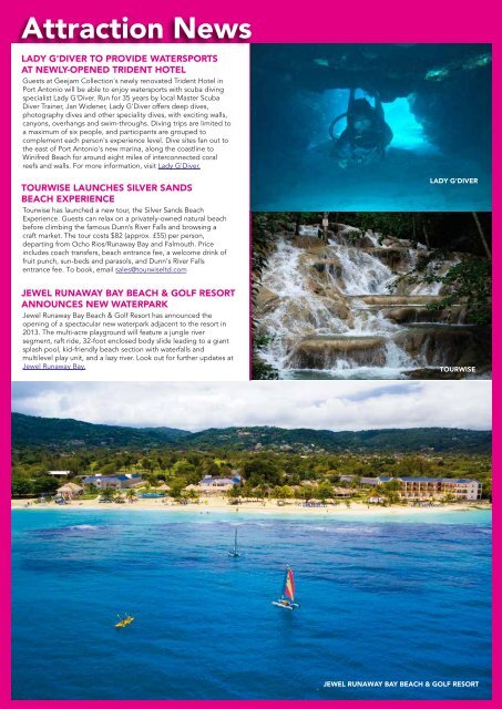 Island Vibes Newsletter April 2013 - Jamaica Tourist Board