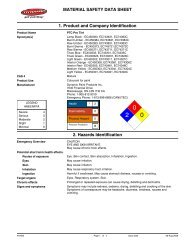 PTC Pro Tint MSDS - Myrdal Orthopedics Technologies