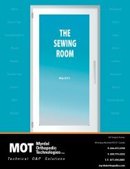 THE SEWING ROOM - Myrdal Orthopedics Technologies