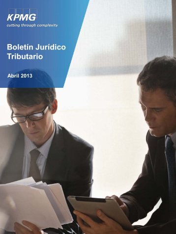 Boletín Jurídico Tributario - KPMG