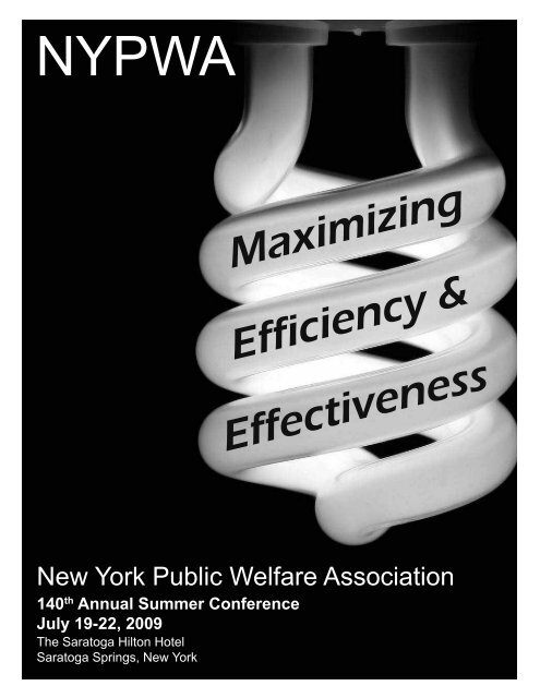 Summer 2009 - New York Public Welfare Association