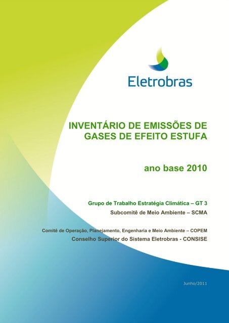 3° Inventário de Gases de Efeito Estufa - cgtee