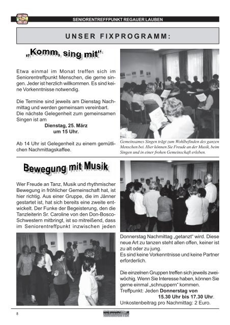 Gemeinde - Nachrichten Nr. 3/2003 - Regau