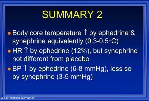 ACUTE METABOLIC RESPONSES TO SYNEPHRINE-CAFFEINE ...