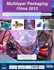 Multilayer Packaging Films 2012 - AMI Consulting