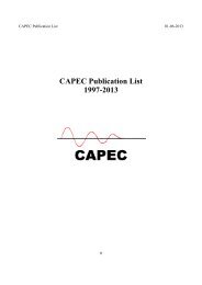 the full list of publications for all years (1997-2013) - CAPEC
