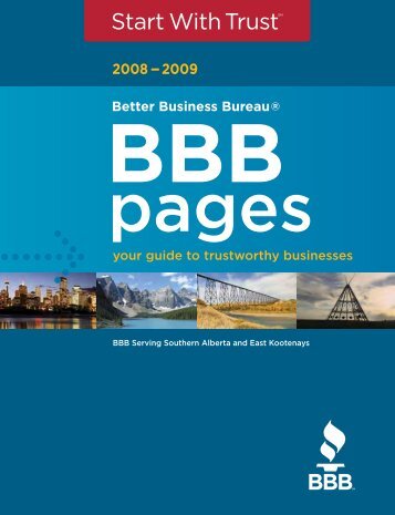 BBB Serving Southern Alberta and East Kootenays - Better Business ...