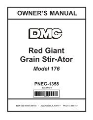 Red Giant Grain Stir-Ator - David Manufacturing Co.