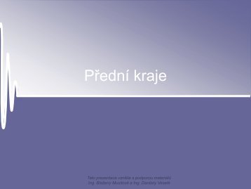 Přední kraje