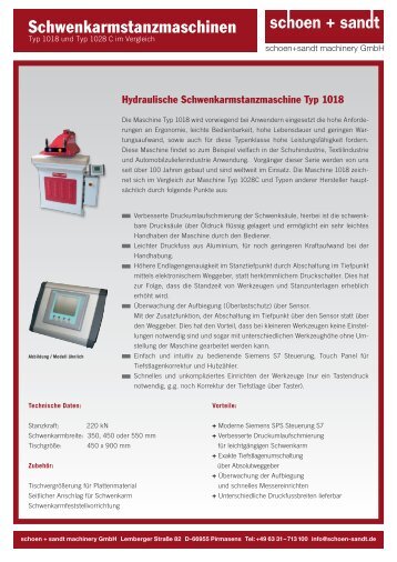 Unterschiede 1018 - 1028 C.pdf - schoen + sandt machinery GmbH