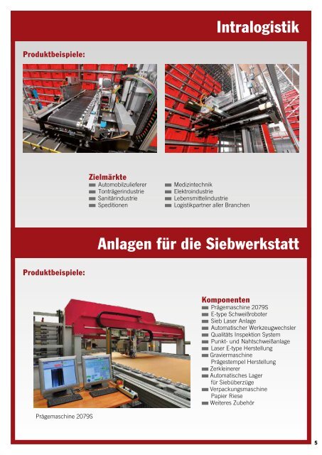 Wir stellen uns vor - schoen + sandt machinery GmbH